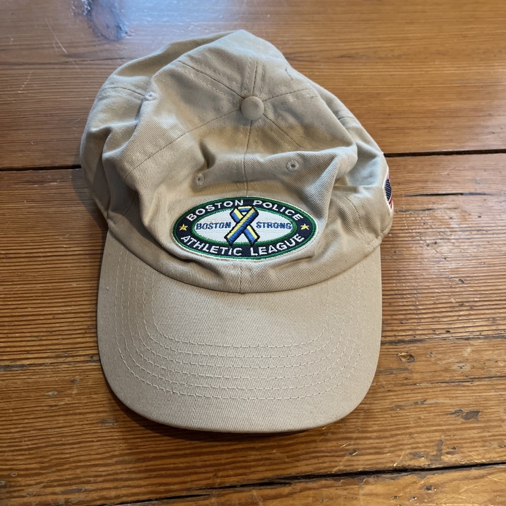 Boston Strong Police Athletic League Baseball Cap Hat 617 ‎ Troutfitters